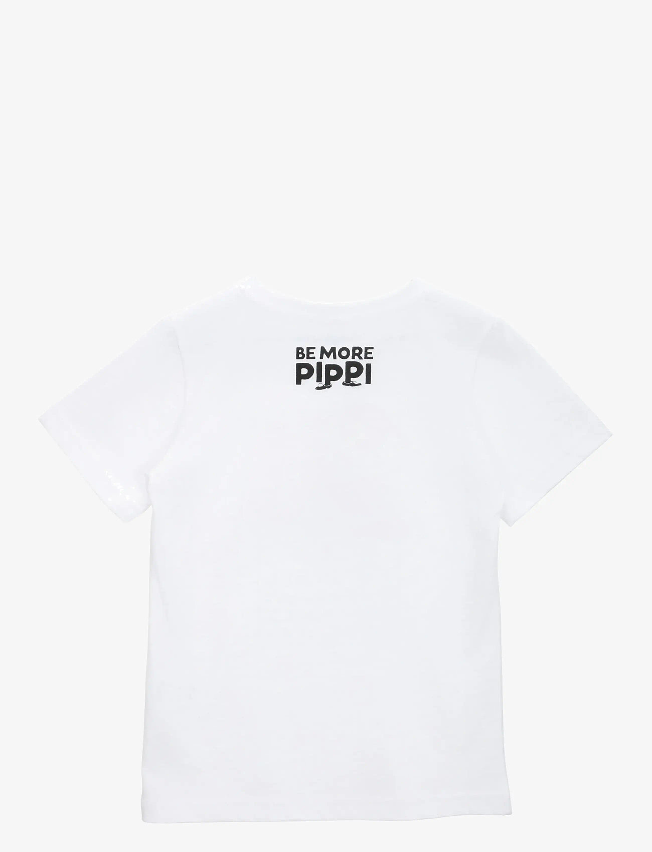 Pippi Långstrump - PIPPI MODIG T-SHIRT - kortärmade t-shirts - white - 1