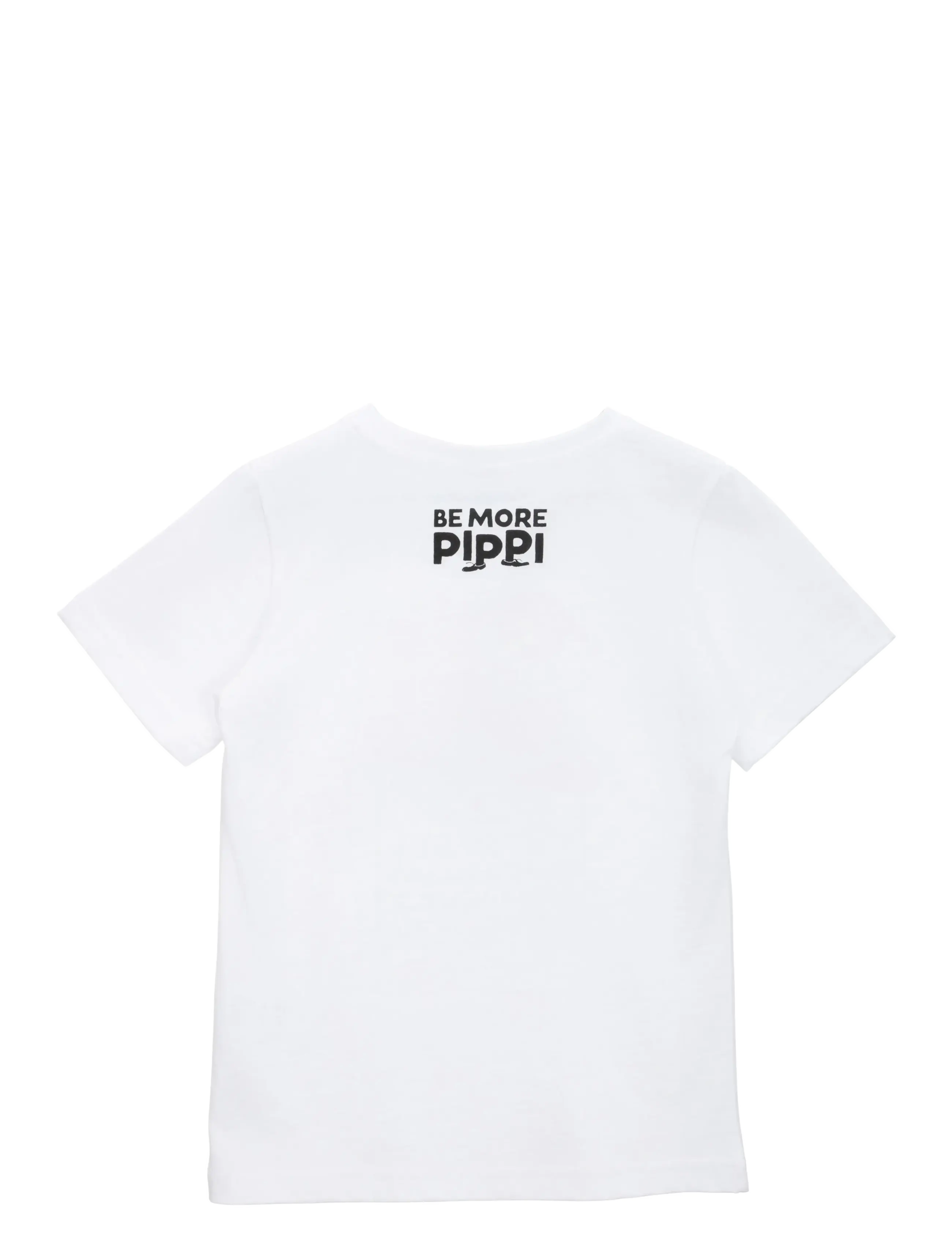 Peppi Pitkätossu - PIPPI MODIG T-SHIRT - lyhythihaiset t-paidat - white - 1