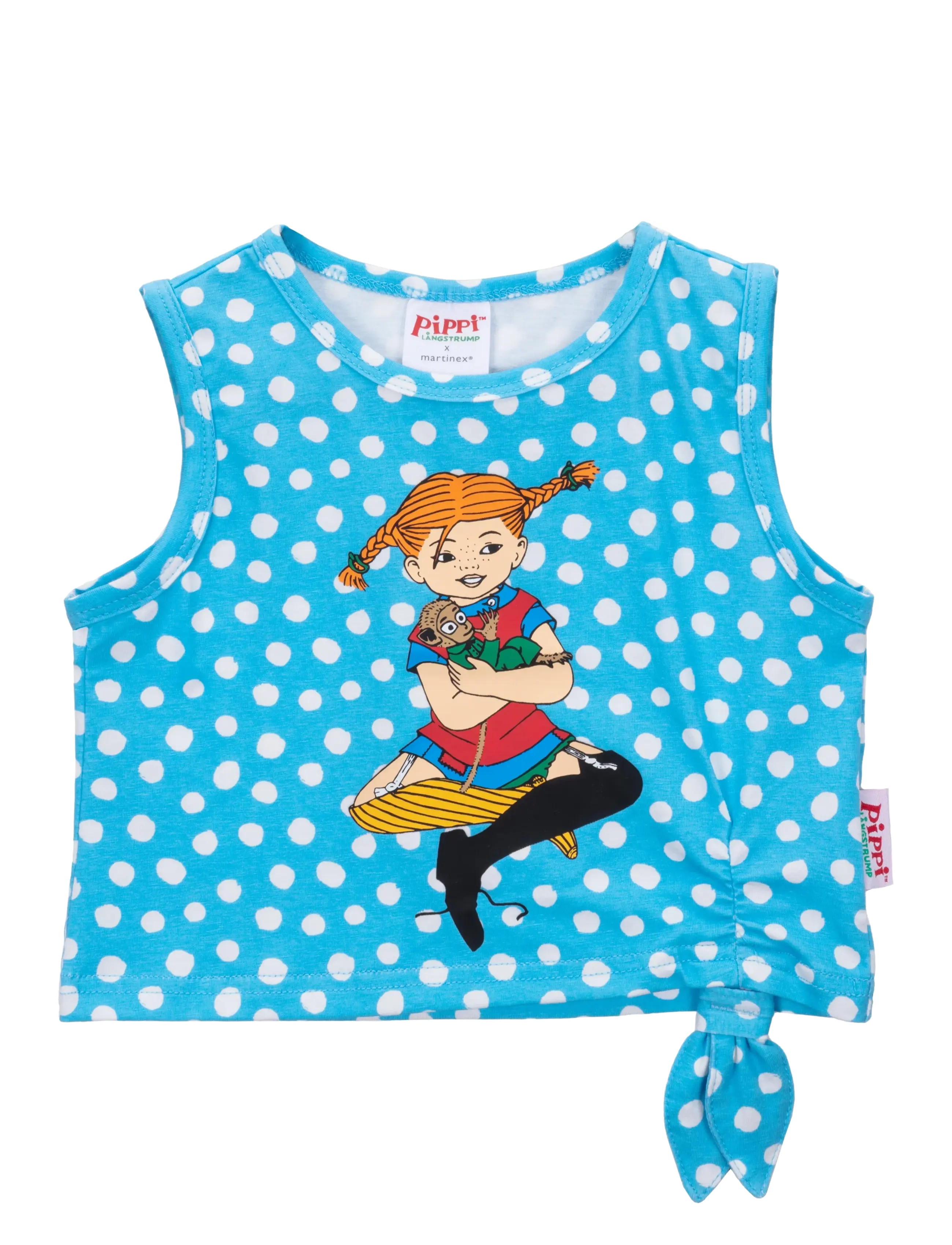 MARTINEX Prickigt Topp Blau - 86 - Kinder