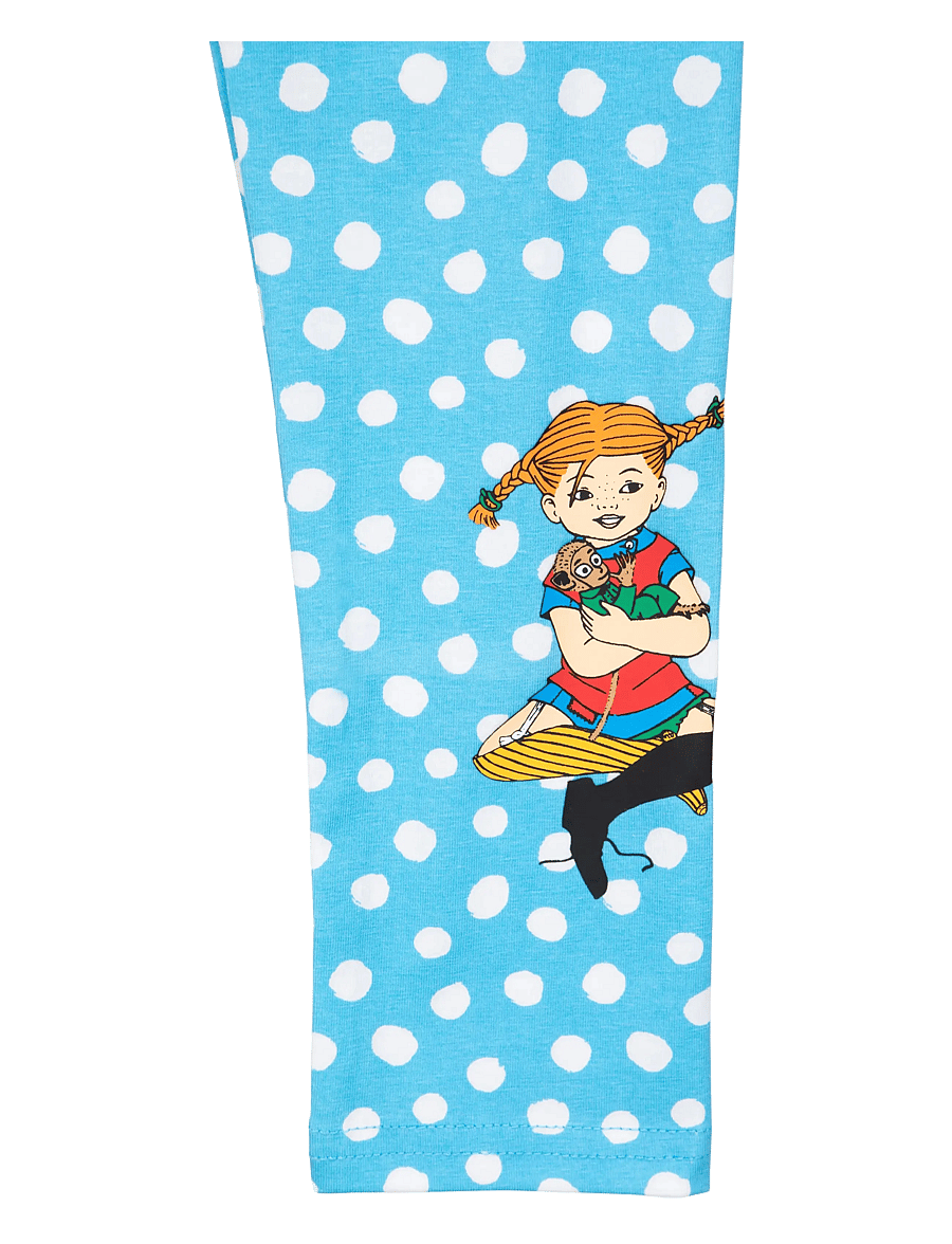 Pippi Langstrumpf - PRICKIGT LEGGINGS - leggings - blue - 1