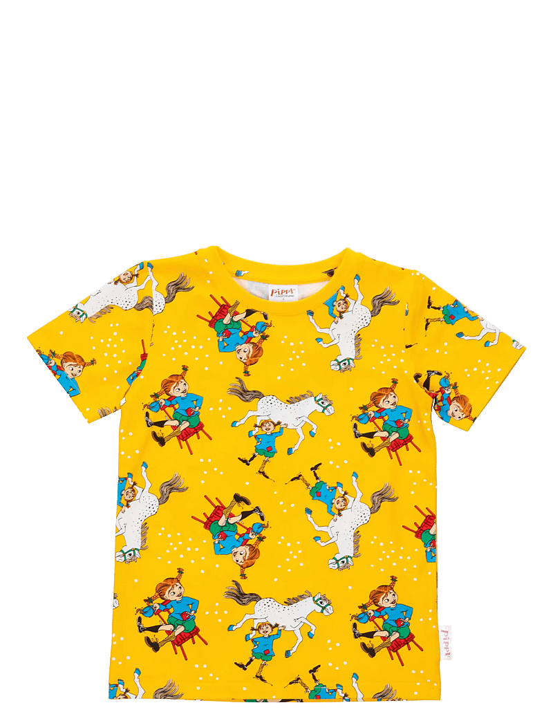 Martinex - SJÄLVSÄKER T-SHIRT - short-sleeved t-shirts - yellow - 0