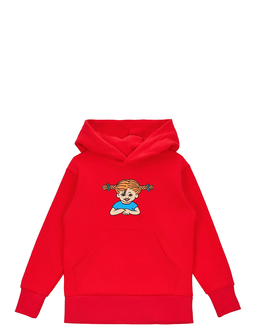 „Pippi Långstrump“ - PIPPI HUVTRÖJA - džemperiai su gobtuvu - red - 0