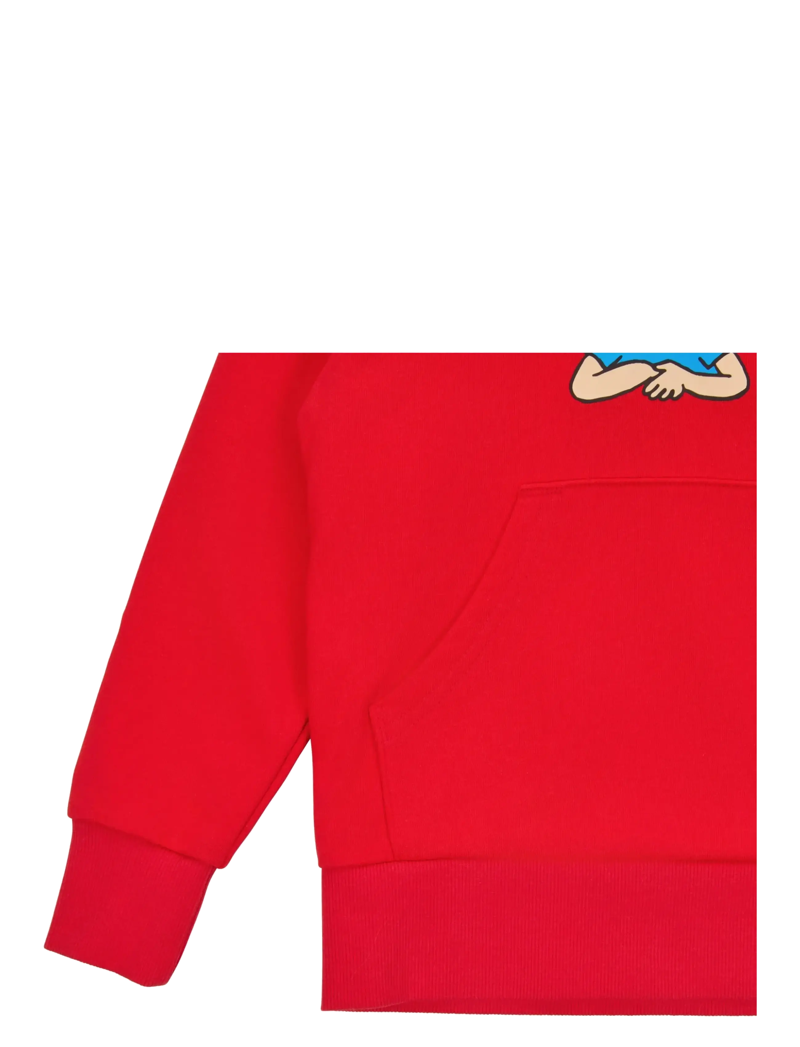 Pipi Pikksukk - PIPPI HUVTRÖJA - kapuutsiga dressipluusid - red - 2