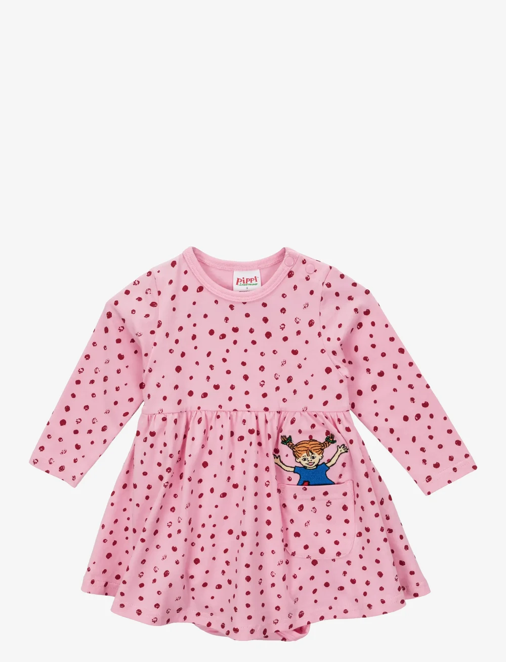 MOOMIN - PRICK BODYKLÄNNING - long-sleeved baby dresses - pink - 0
