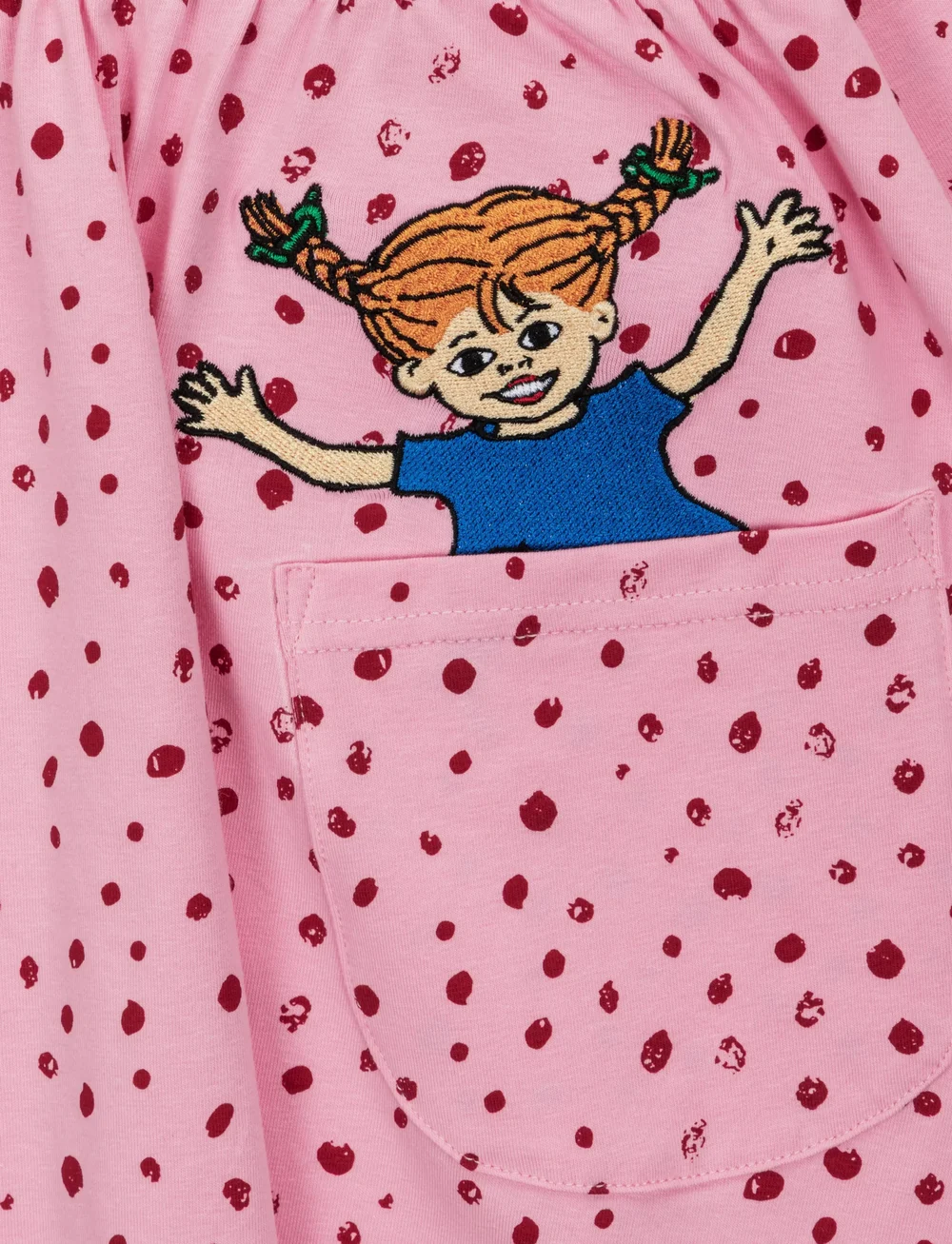 MUMIN - SPECKLE DRESS - langærmede hverdagskjoler - pink - 1