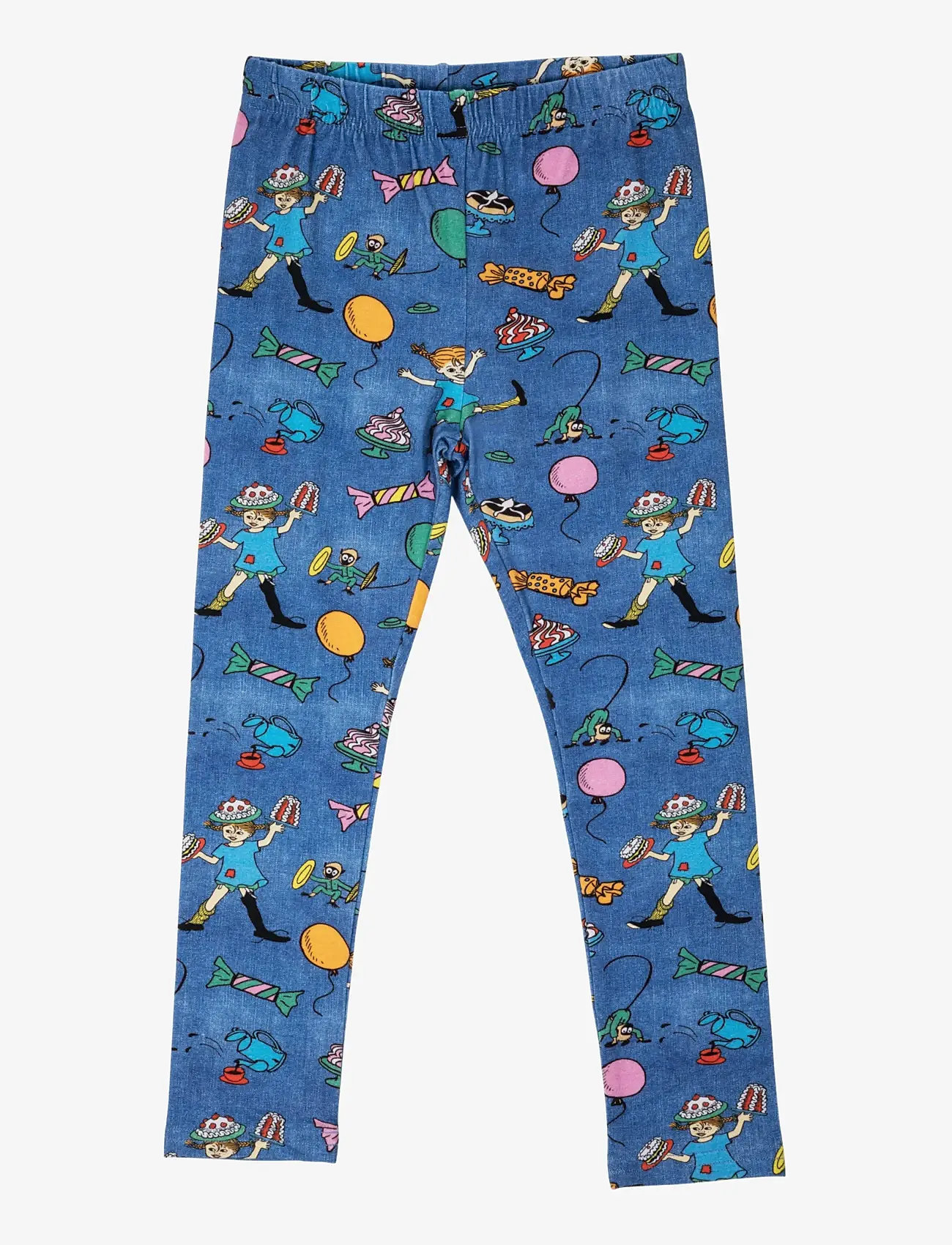 Pippi Langstrumpf - FEST PIPPI LEGGINGS - leggings - blue - 0