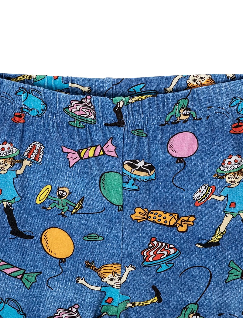 Pippi Langstrumpf - FEST PIPPI LEGGINGS - leggings - blue - 1