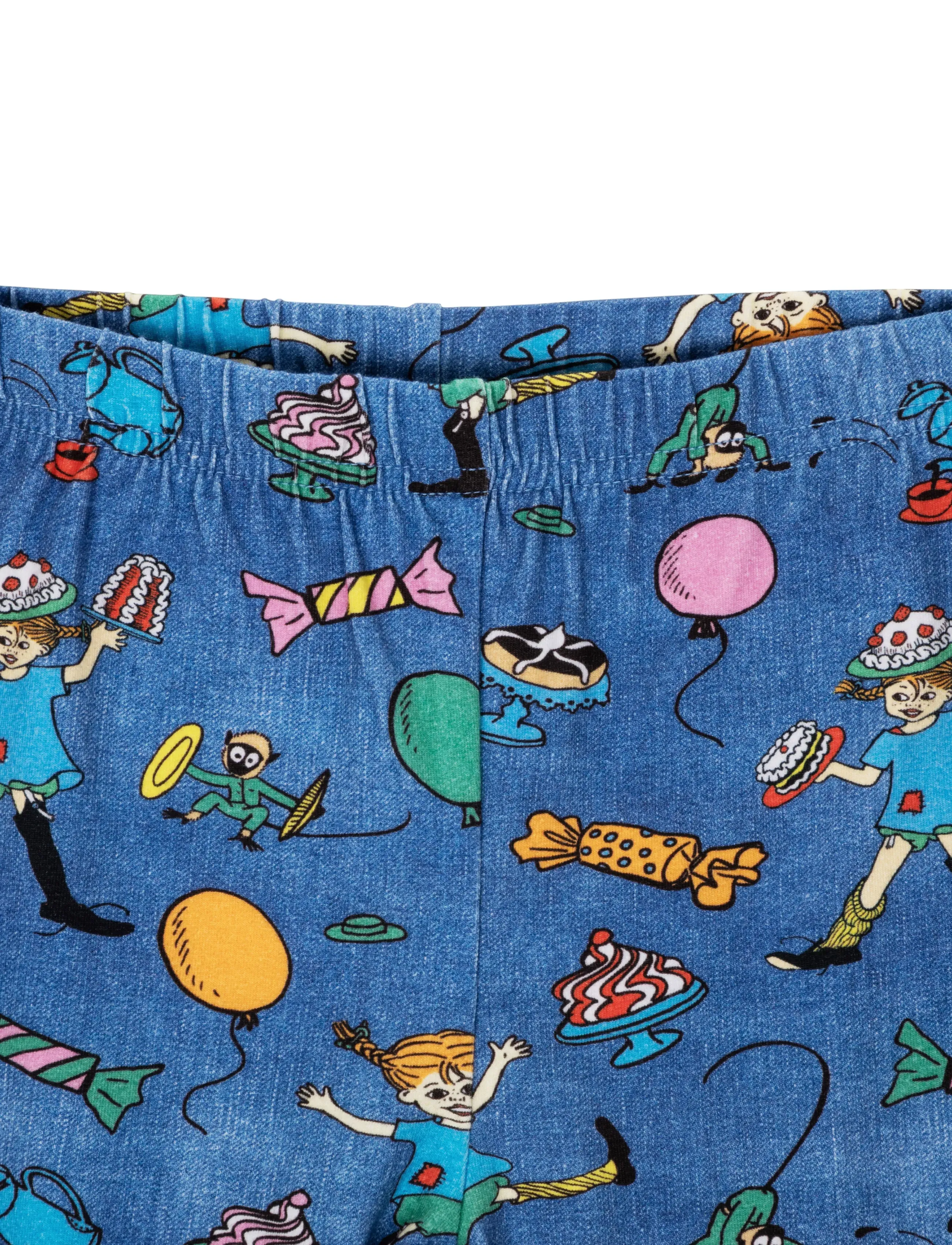 Pippi Långstrump - FEST PIPPI LEGGINGS - blue - 1