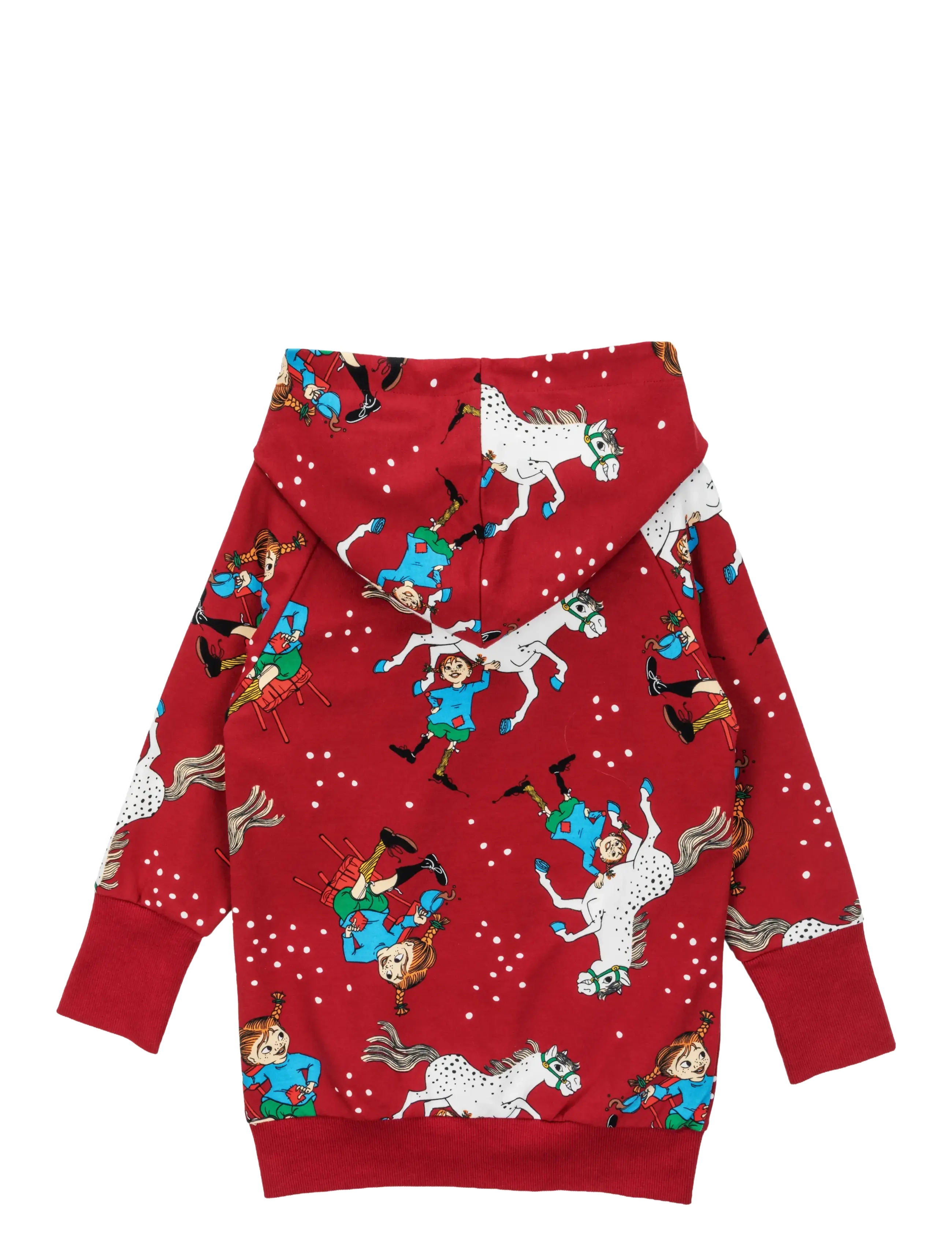 Pippi Langstrømpe - CONFIDENT HOODIE - hettegensere - red - 1