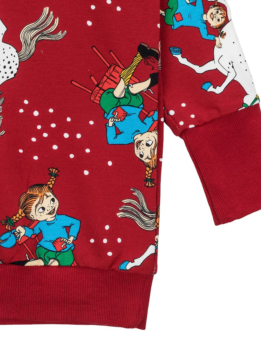 Pippi Langstrumpf - CONFIDENT HOODIE - kapuzenpullover - red - 2