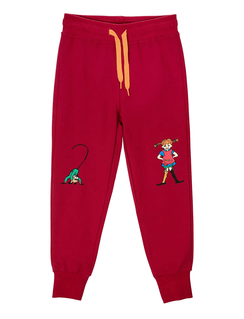 Pippi Langstrømpe - PIPPI COLLEGEBYXA - sweatpants - red - 0