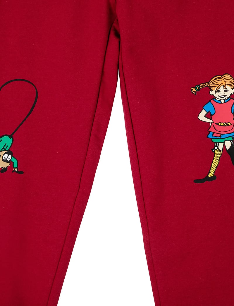 Pippi Langstrømpe - PIPPI COLLEGEBYXA - sweatpants - red - 1