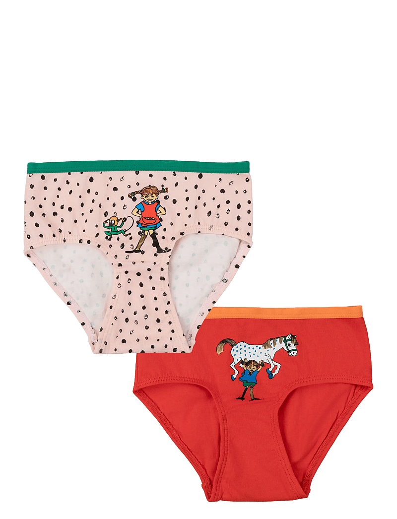 Pippi Långstrump - PIPPI TROSOR 2-PACK - trosor - pink - 0