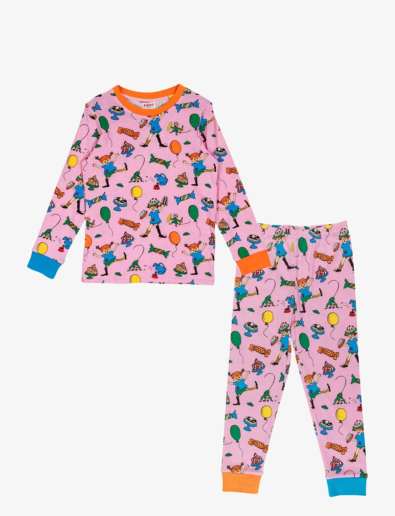 Pipi Pikksukk - FEST PIPPI PYJAMAS - komplektid - rosa - 0