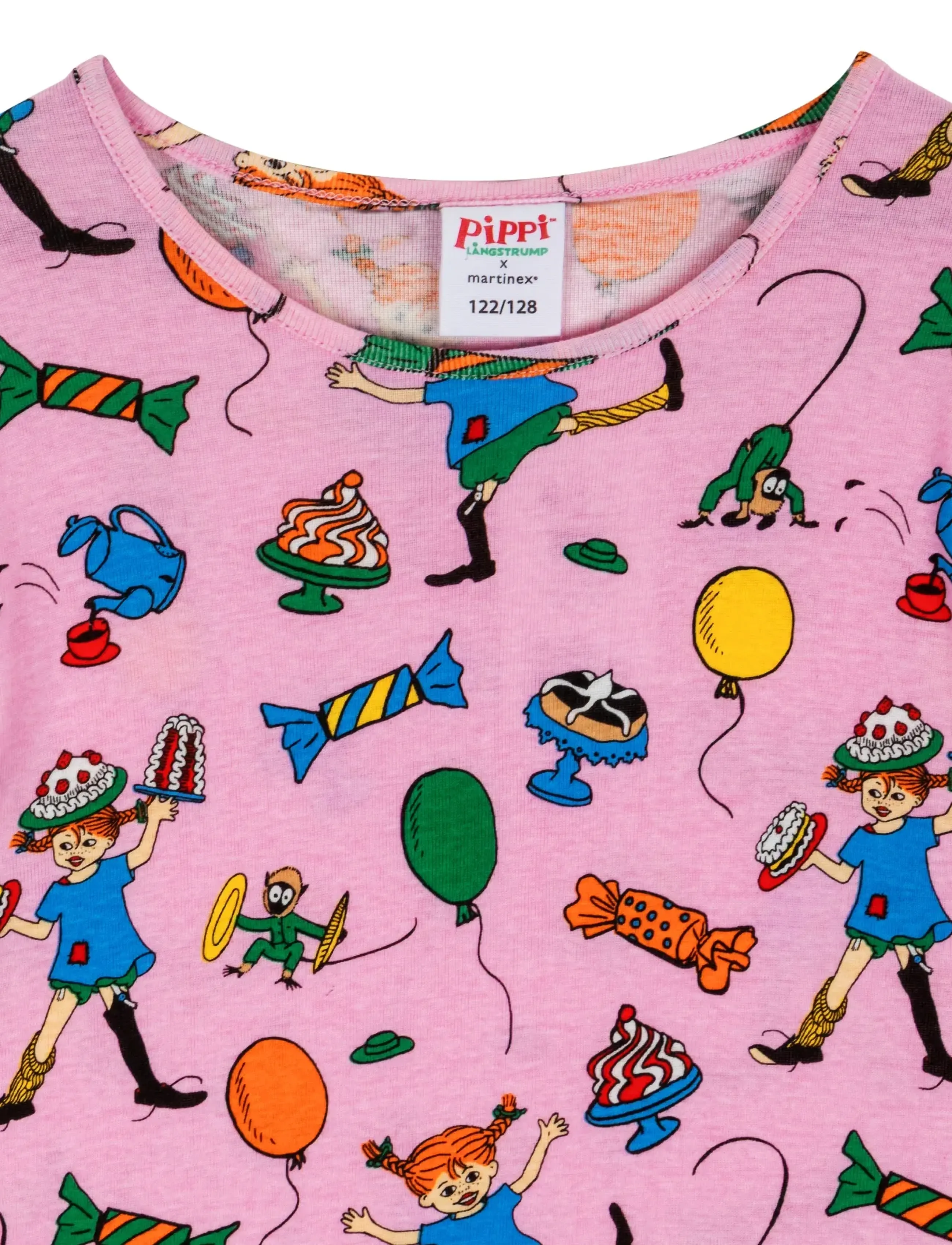 Martinex - FEST PIPPI PYJAMAS - rosa - 3