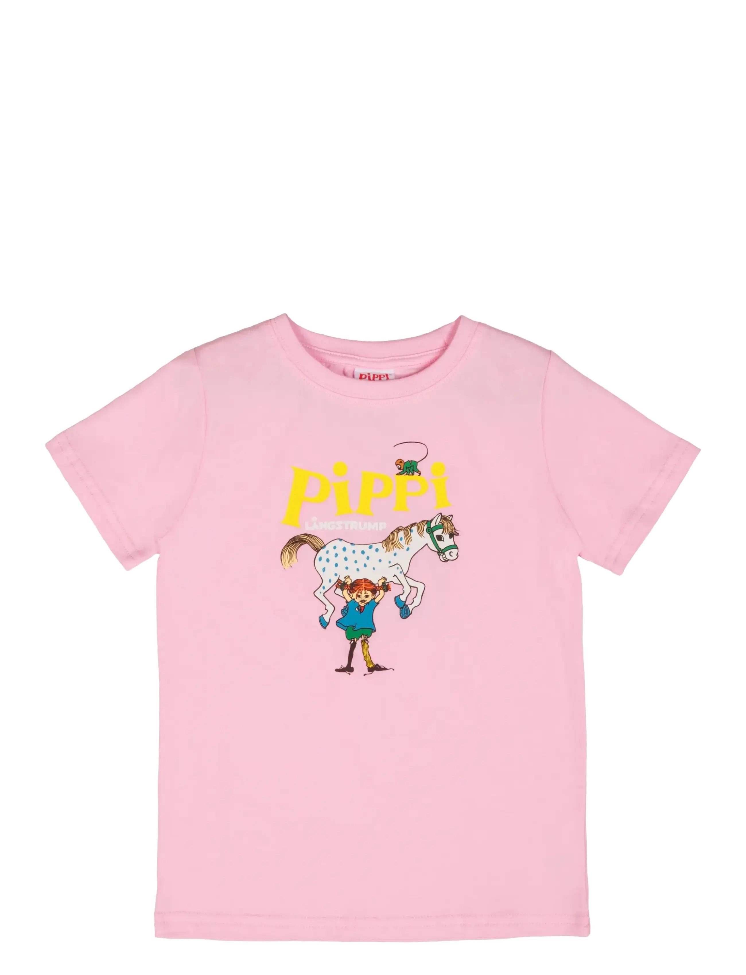 Pippi Långstrump PIPPI LOGO T-SHIRT - Erbjudanden - PINK / pink/rose