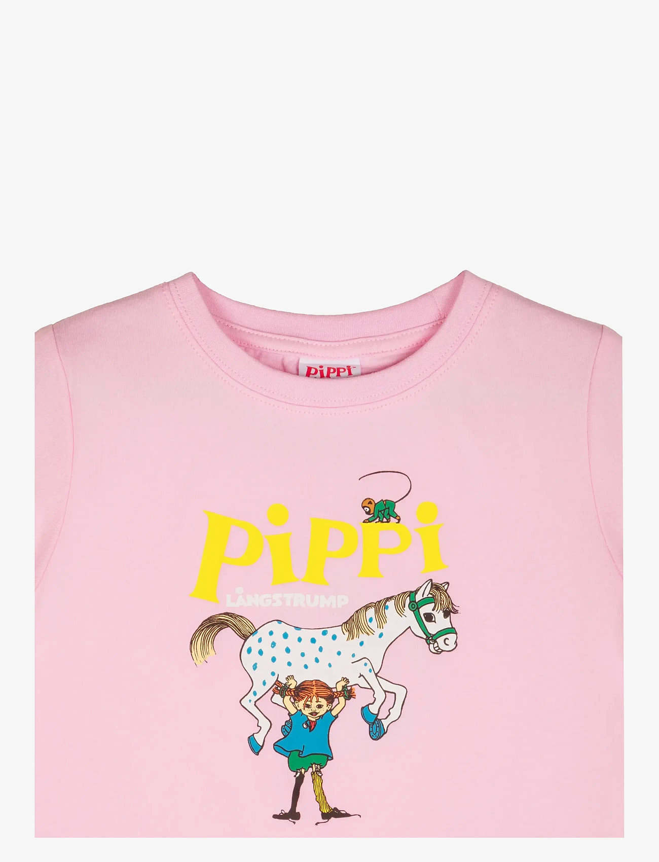 Pippi Langstrømpe - PIPPI LOGO T-SHIRT - pink - 1