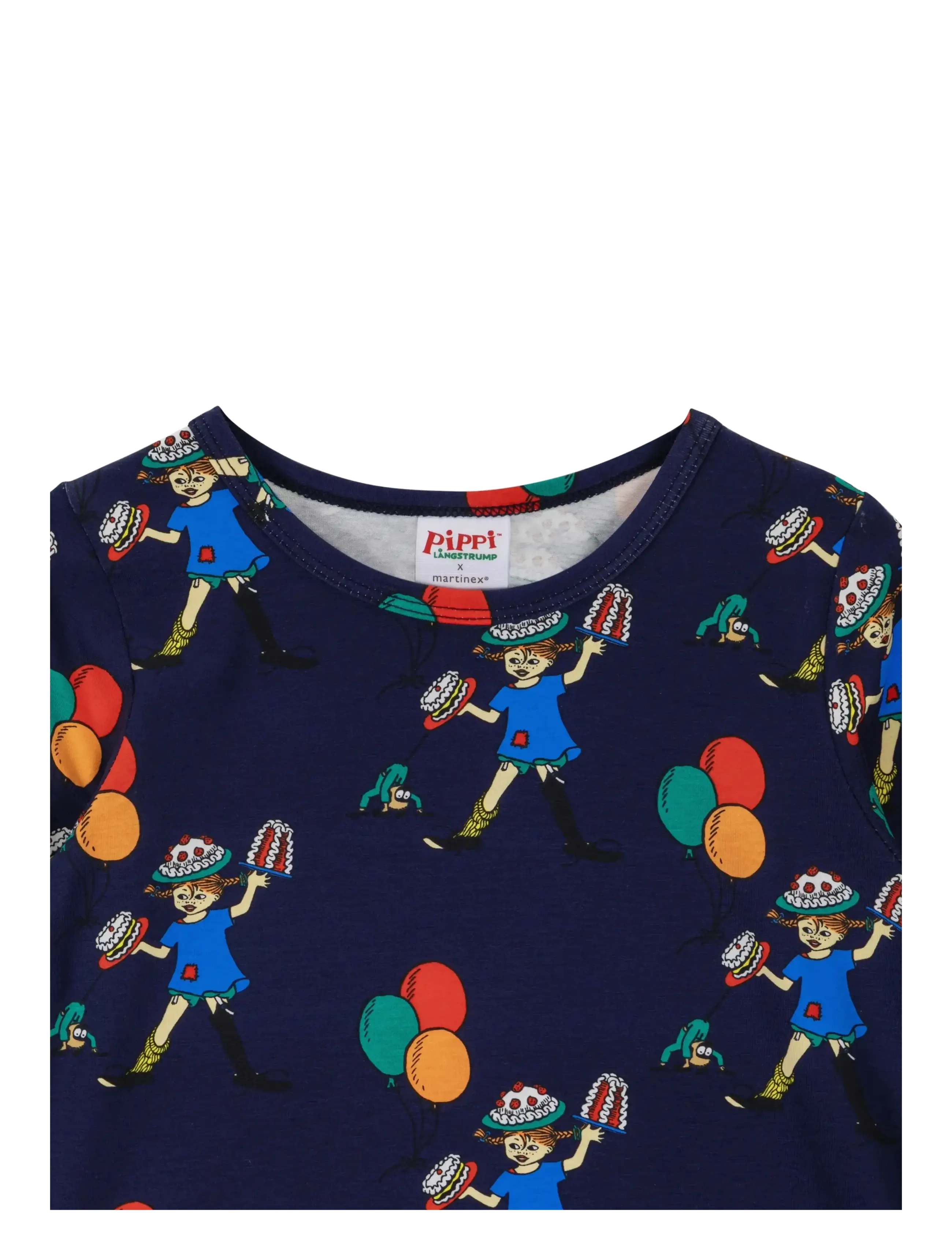 Pipi Pikksukk - BALLONGER KLÄNNING - pikkade varrukatega vabaajakleidid - blue - 1