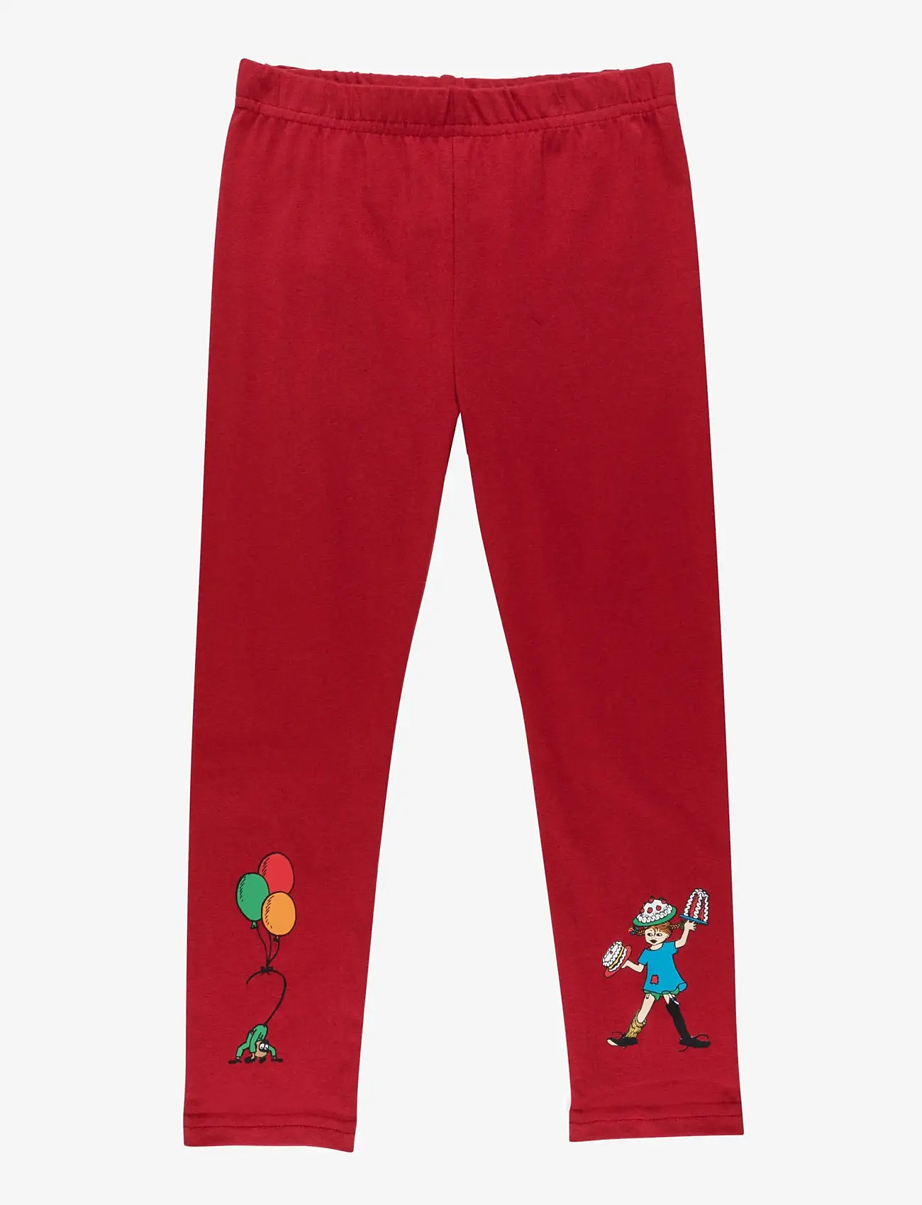 Pippi Langstrumpf - BALLONGER LEGGINGS - leggings - red - 0