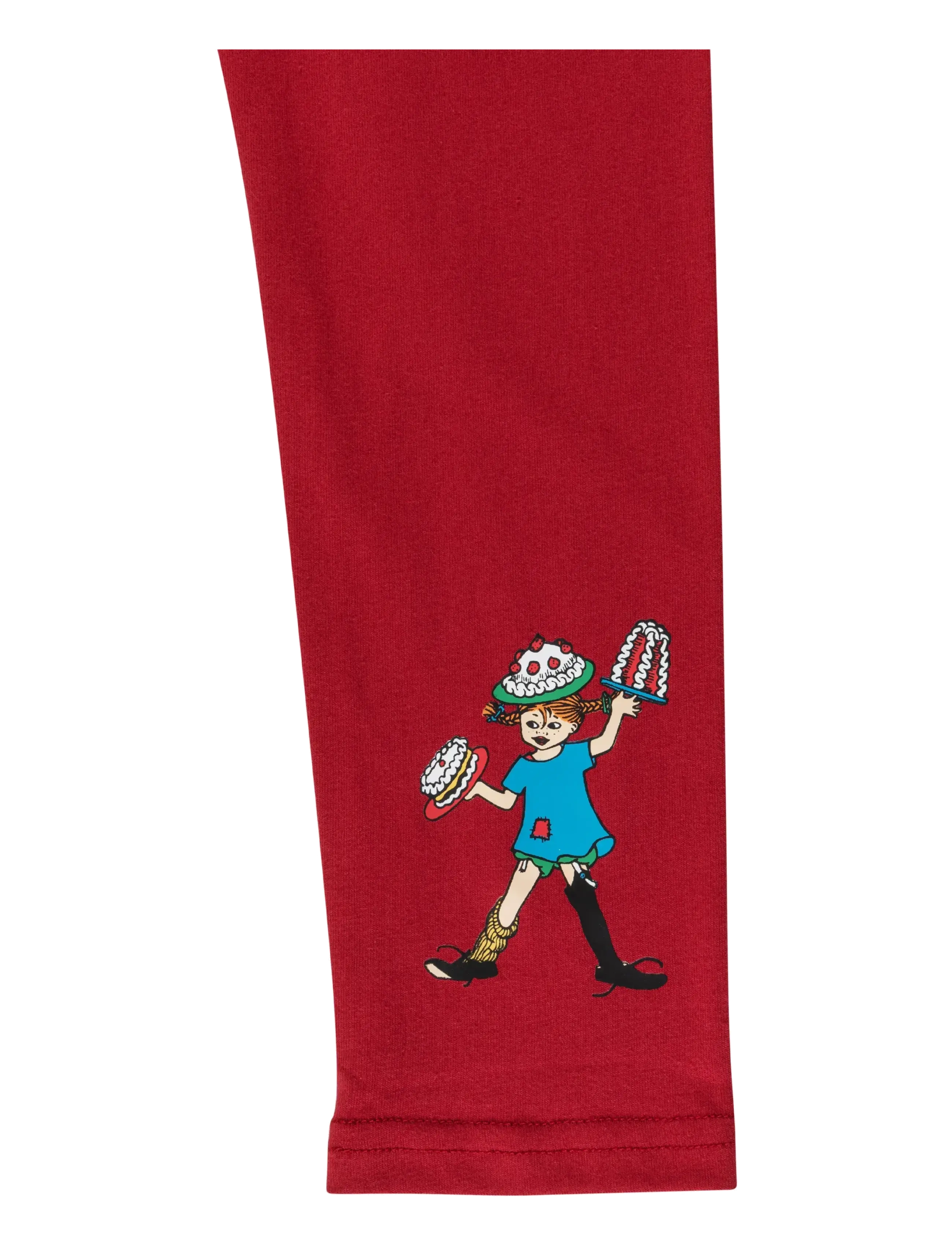 Pippi Långstrump - BALLONGER LEGGINGS - leggings - red - 2