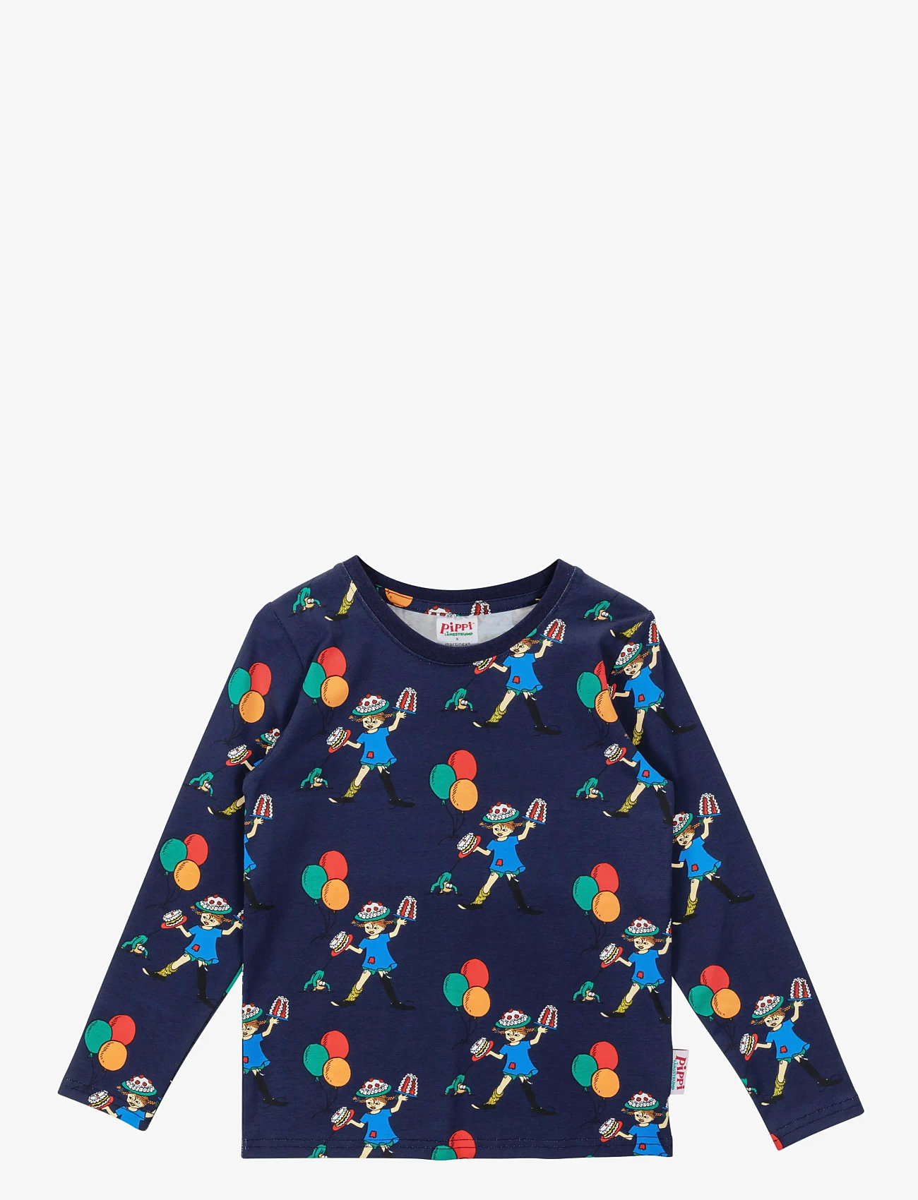 Pippi Langstrømpe - BALLONGER TRÖJA - langærmede t-shirts - blue - 1