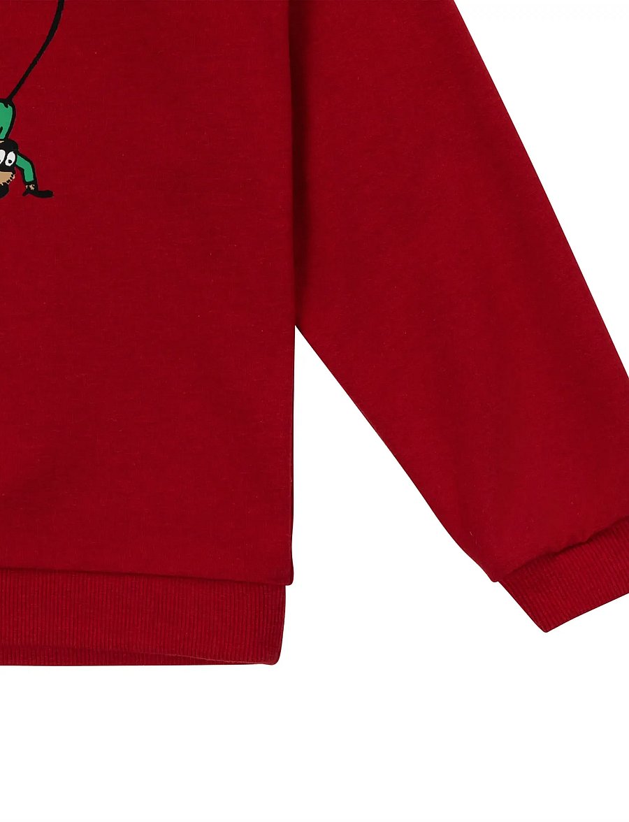 Pippi Långstrump - PIPPI COLLEGETRÖJA - sweatshirts - red - 1