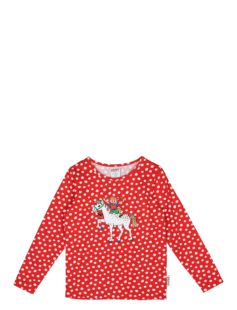 Pippi Långstrump - PRICKIGT TRÖJA - långärmade t-shirts - red - 1