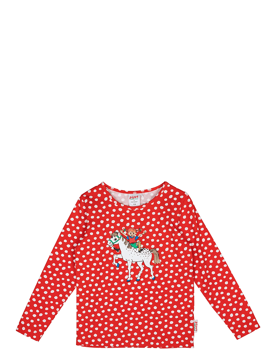 Pippi Langstrumpf - PRICKIGT TRÖJA - langärmelig - red - 1