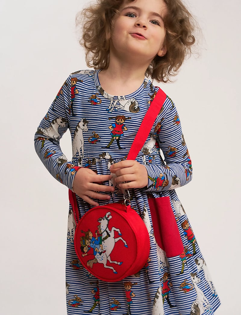 Pipi Pikksukk - PIPPI KOMPISAR KLÄNNING - pikkade varrukatega beebi kleidid - blue - 0