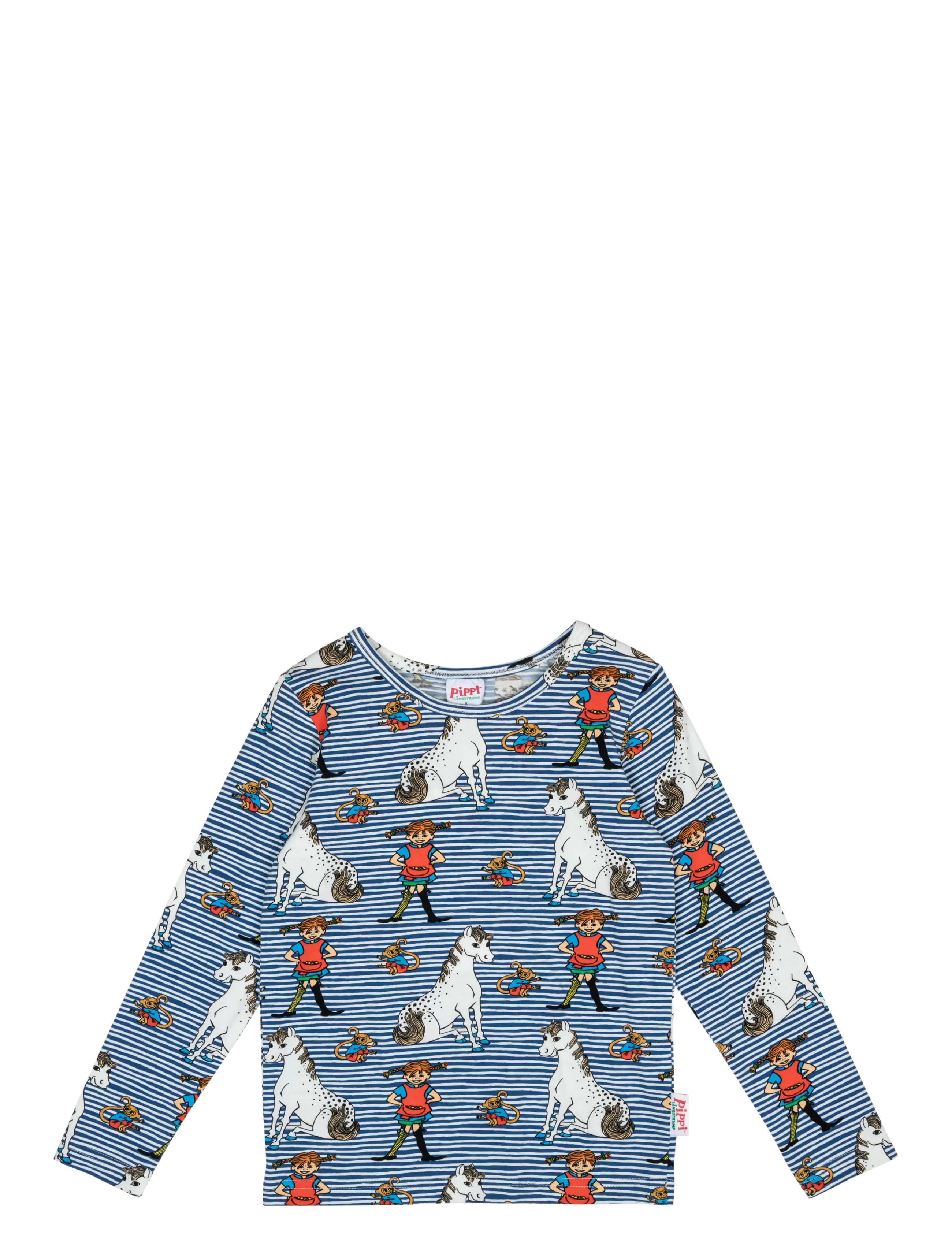 Pippi Langstrømpe PIPPI KOMPISAR TRÖJA - Back to school - BLUE / blue