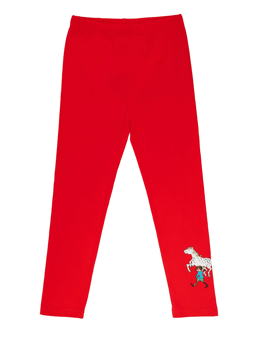 Pippi Langstrumpf - PIPPI BASIC LEGGINGS - leggings - red - 1