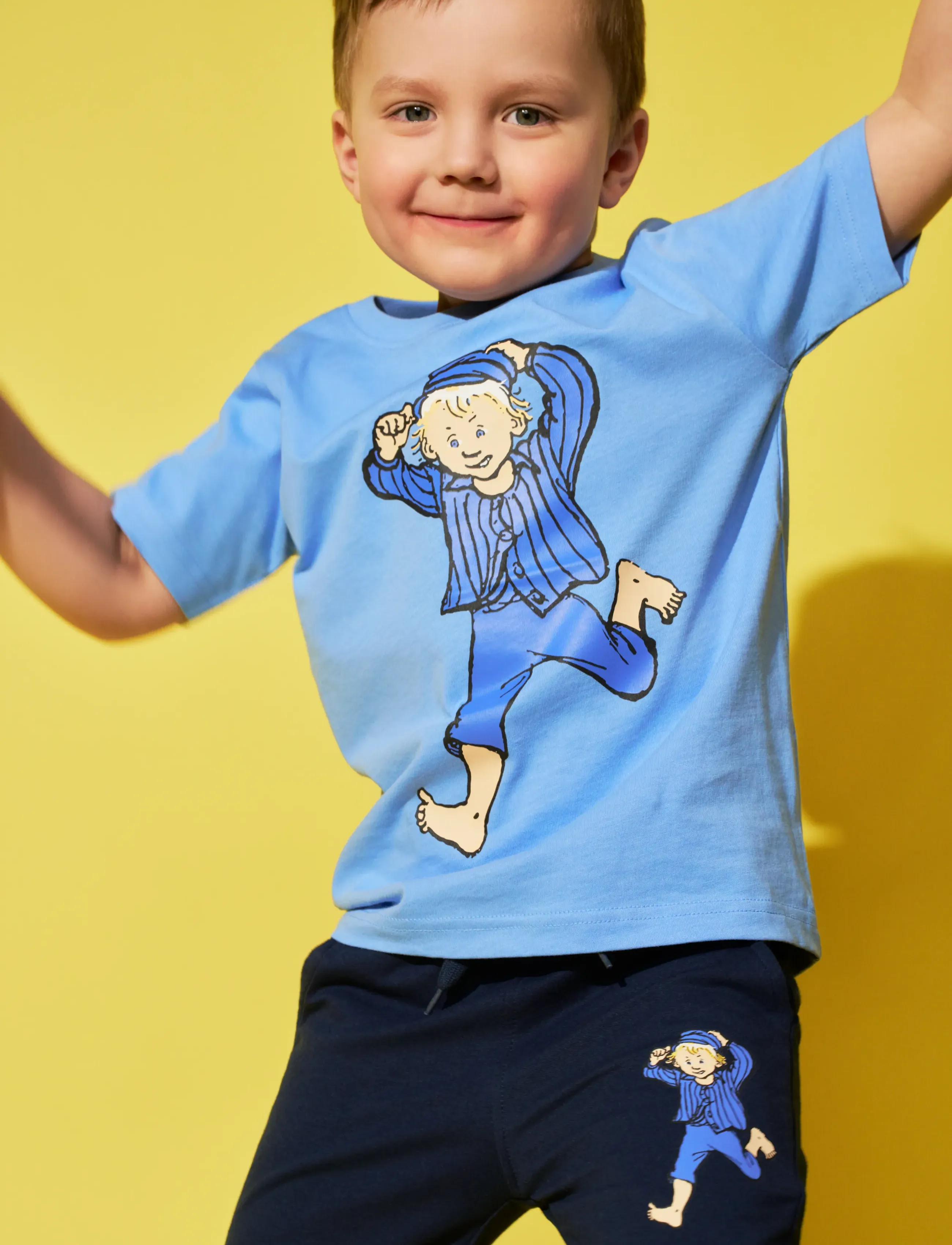 Emil i Lönneberga ROLIG T-SHIRT - Kortermede t-skjorter - BLUE / blue