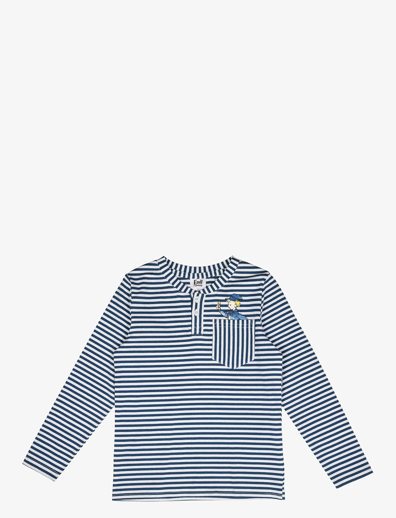 Martinex - SLANT TRÖJA - langærmede t-shirts - blue - 1