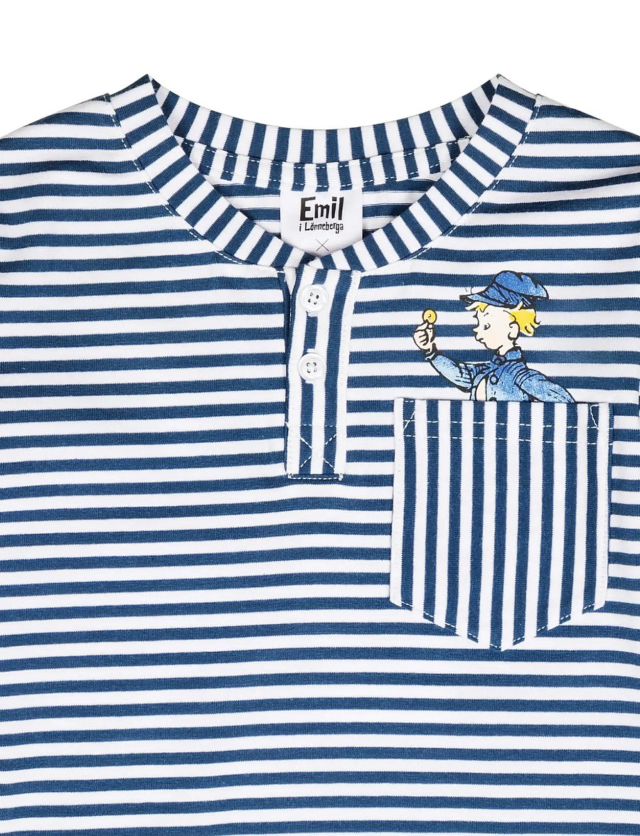 Emil i Lönneberga - SLANT TRÖJA - langärmelig - blue - 2