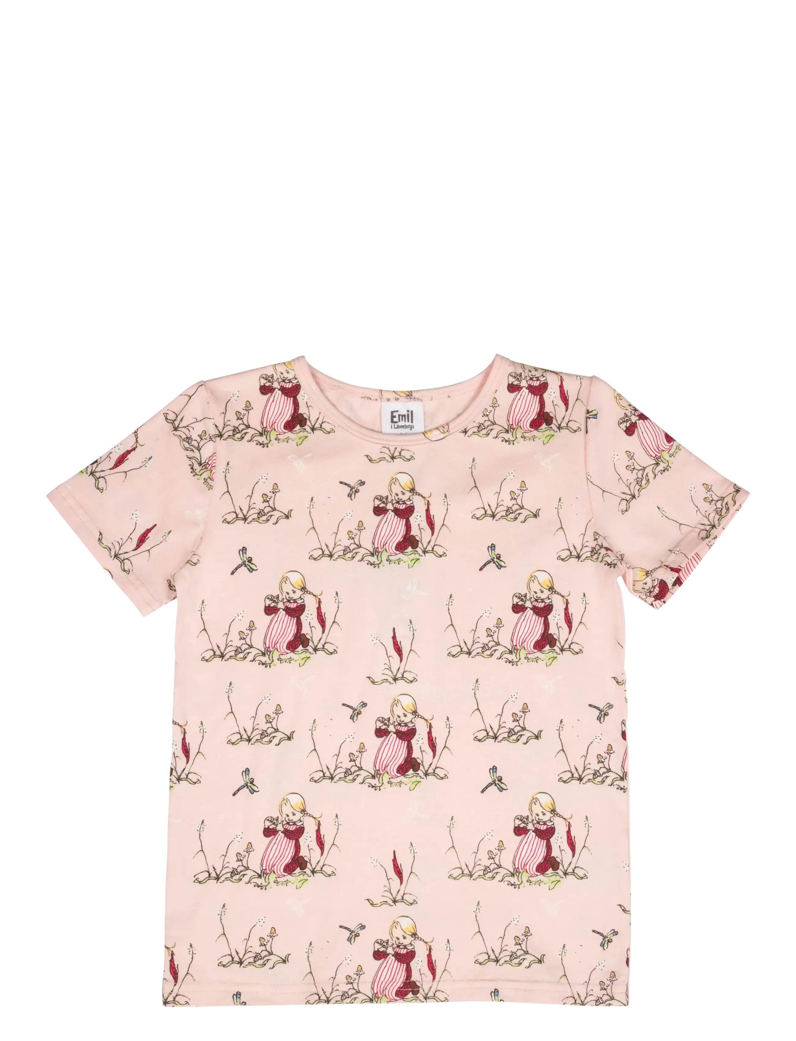 MARTINEX Trollslända T-Shirt Pink - 110 - Kinder