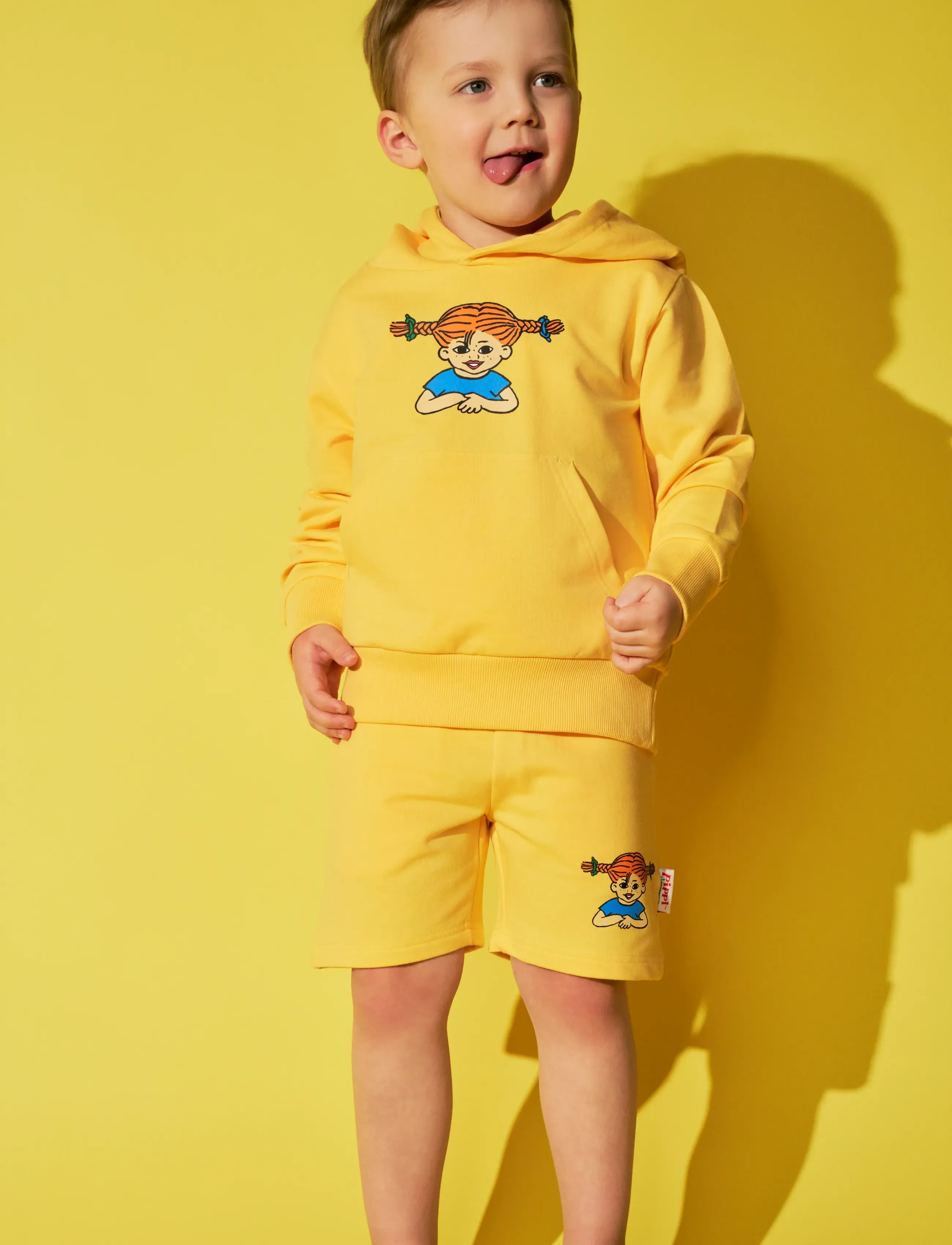 Pippi Langstrømpe PIPPI HUVTRÖJA - Sweatshirts & Hættetrøjer - YELLOW / yellow