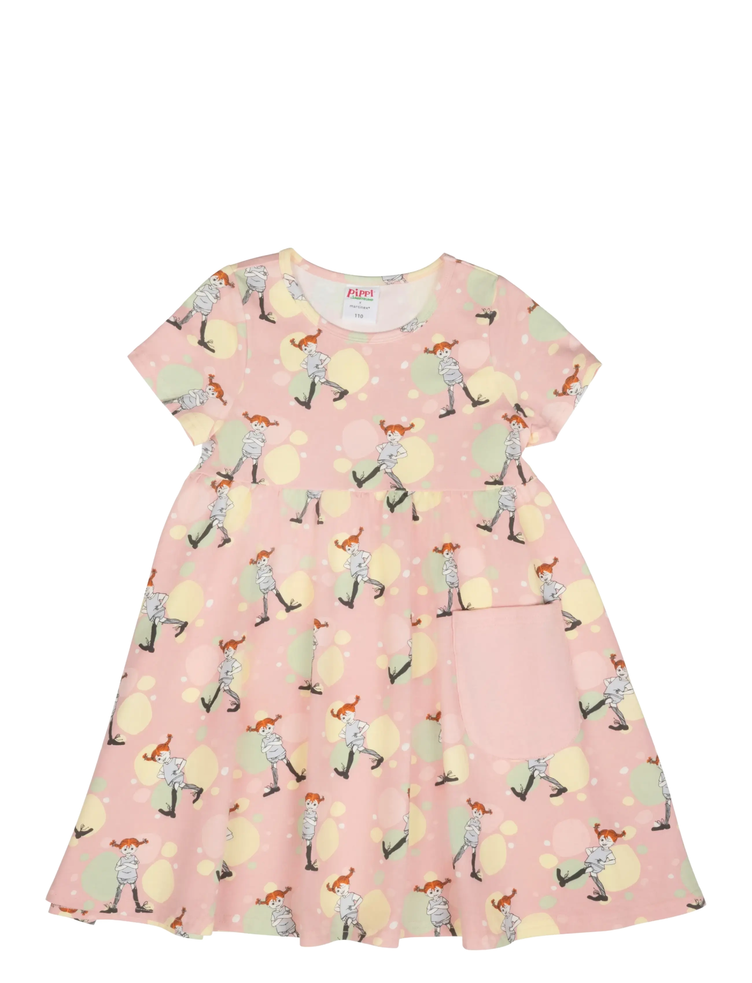Pipi Pikksukk MUNTER PIPPI KLÄNNING - Riided - PINK / pink/rose