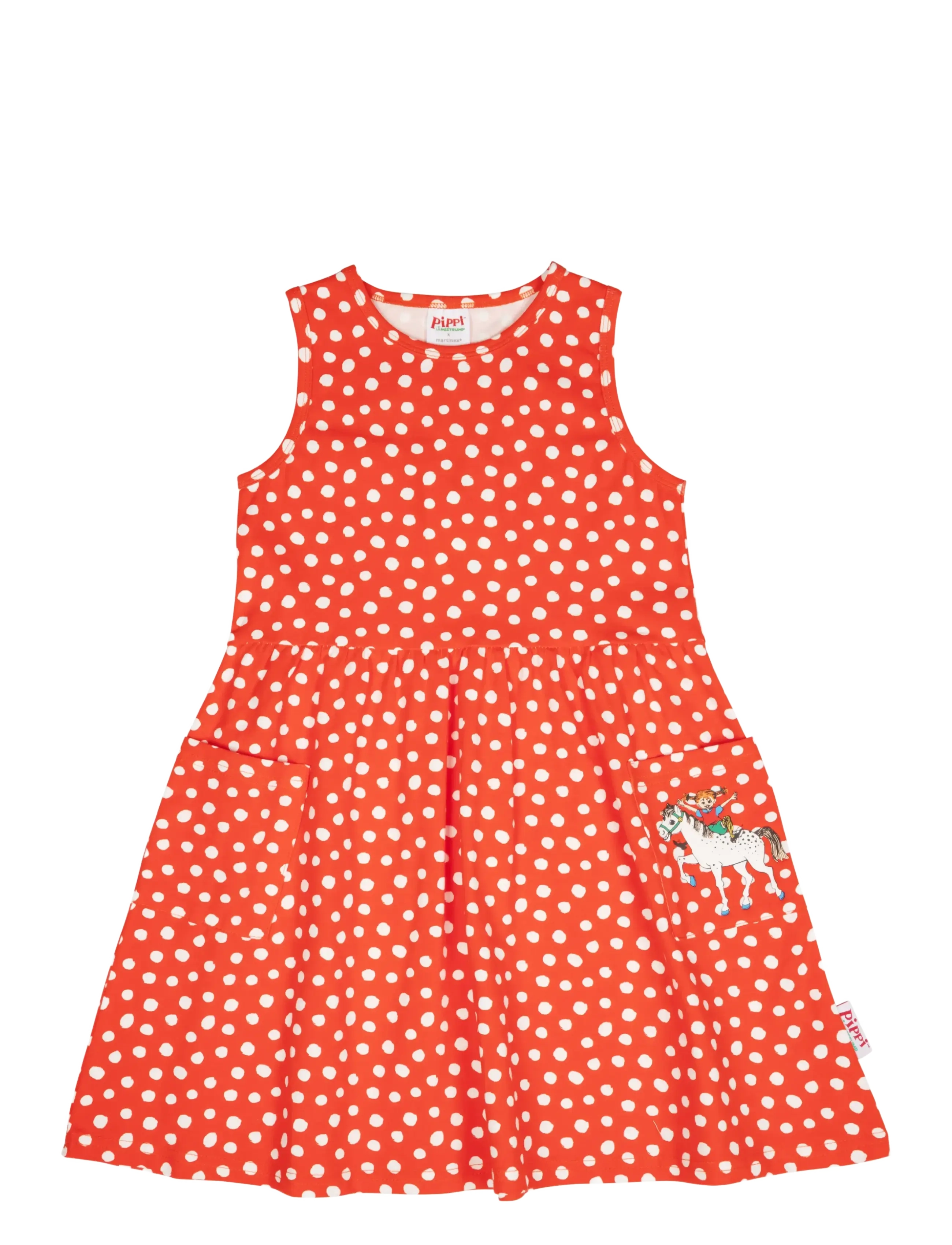 Pippi Langstrumpf PRICKIGT KLÄNNING - Neuheiten - RED / red