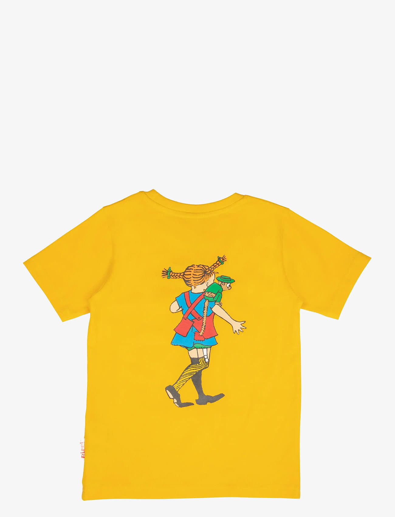 Pippi Langstrumpf - PIPPI OCH NILSSON T-SHIRT - kurzärmelige - yellow - 2