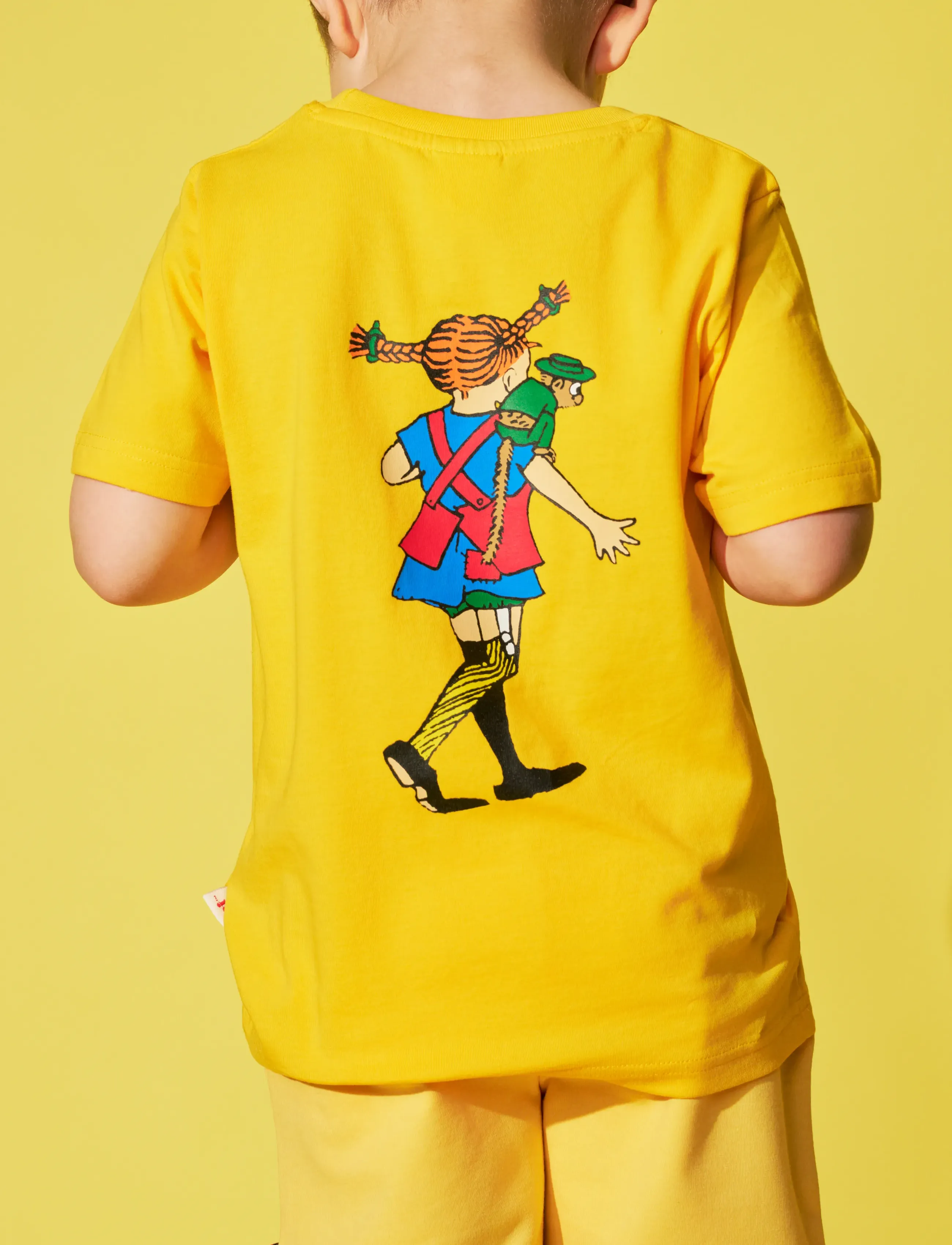 Pippi Langstrømpe - PIPPI OCH NILSSON T-SHIRT - kortærmede t-shirts - yellow - 3