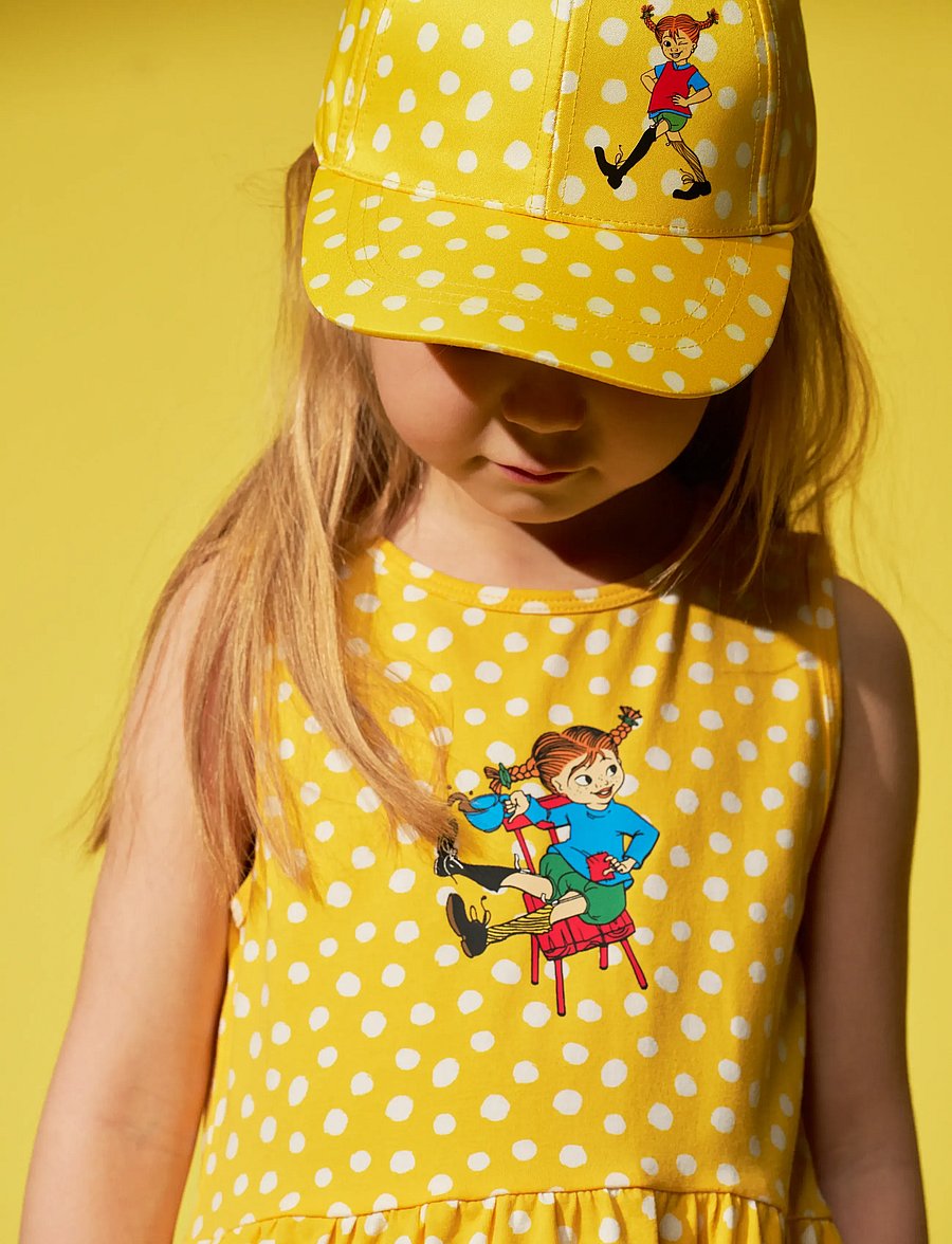 Pippi Langstrumpf - PRICKIGT KEPS - caps - yellow - 0