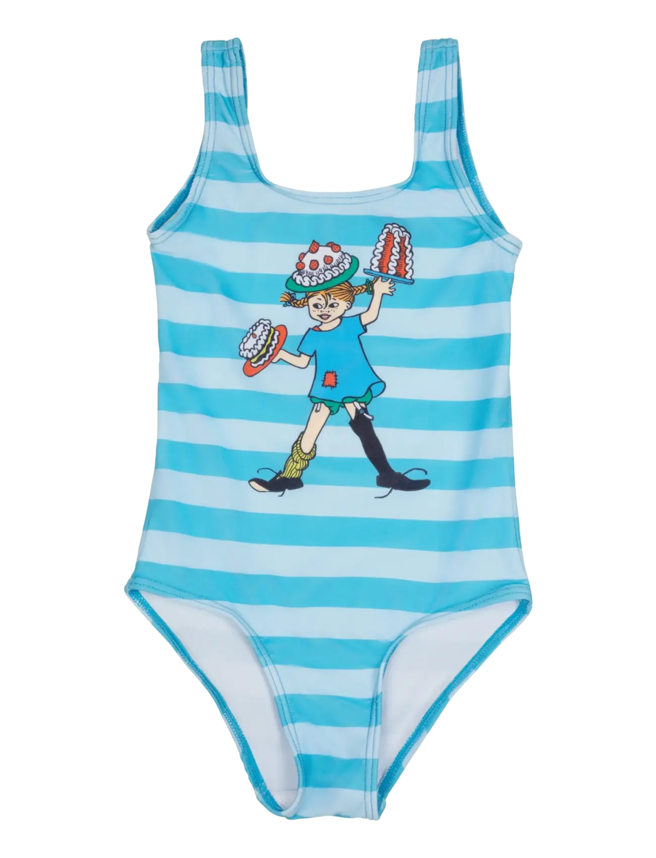 Pippi Langstrumpf TÅRTA BADDRÄKT - Kinder 98-134 - BLUE / blue