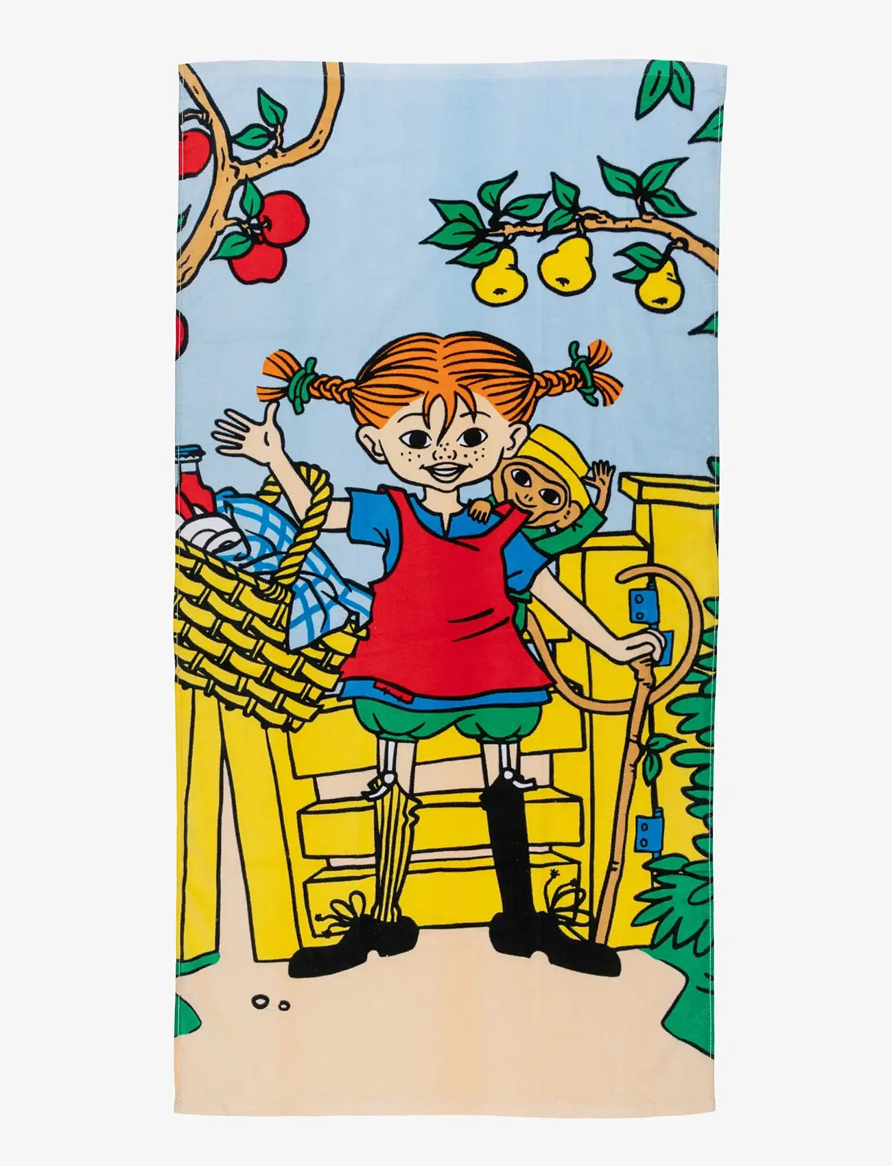 Pippi Langstrumpf - PICKNICK BADHANDDUK - handtücher - multi coloured - 1