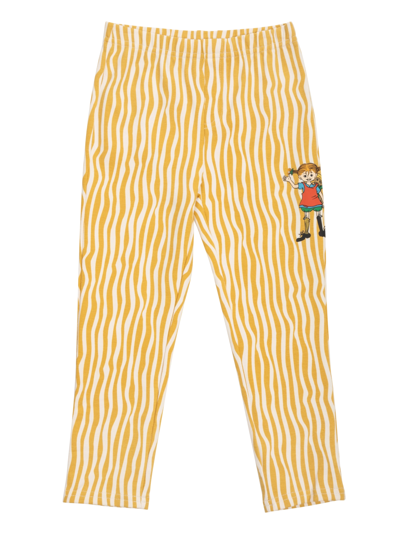 Pippi Långstrump STRECK LEGGINGS - Shoppa efter storlek - BROWN / yellow