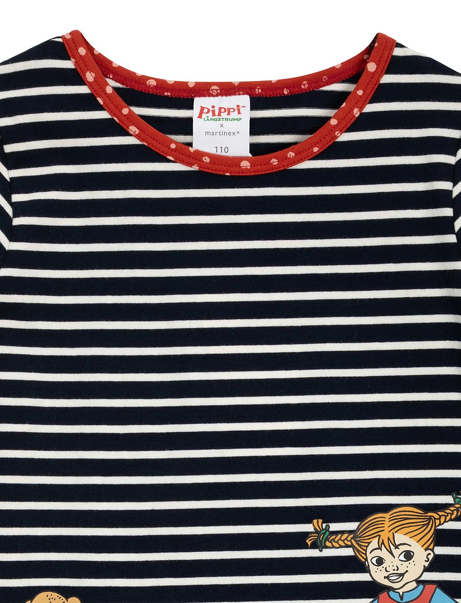 Pippi Langstrumpf - KOMPISAR KLÄNNING - langärmelige babykleider - blue - 1