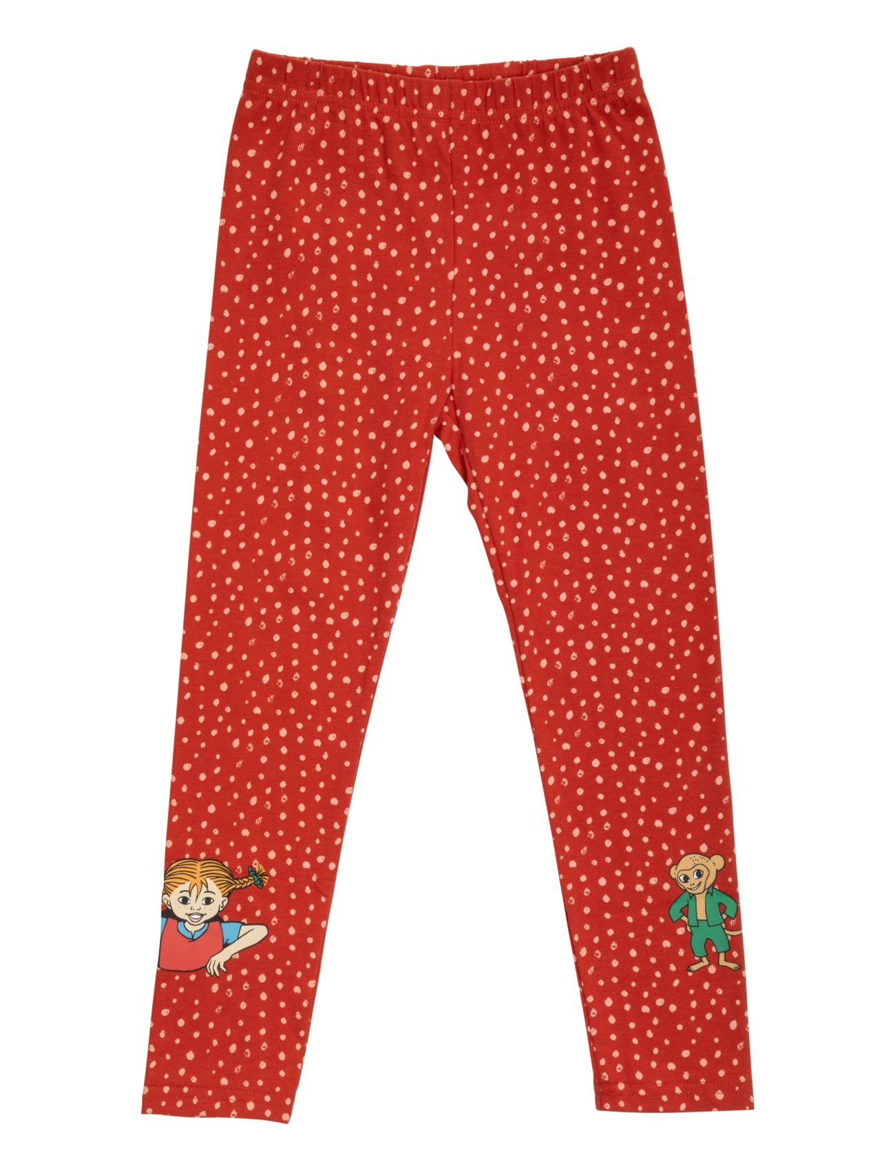 Pippi Långstrump PRICK LEGGINGS - Shoppa efter storlek - RED / red