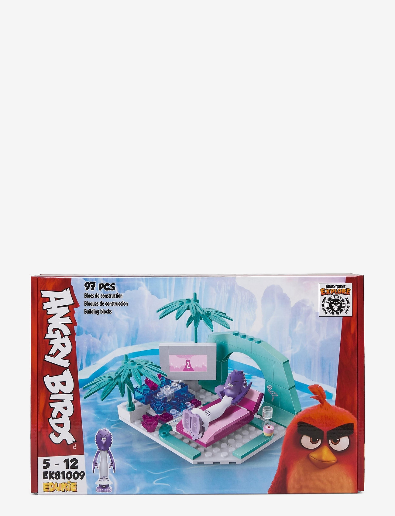 Angry Birds - ANGRY BIRDS POOL - building sets - red - 0