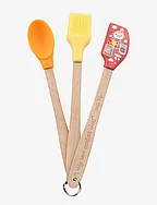 MY BAKING SILICONE TOOLS SET OF 3 - MULTI-COLOURED