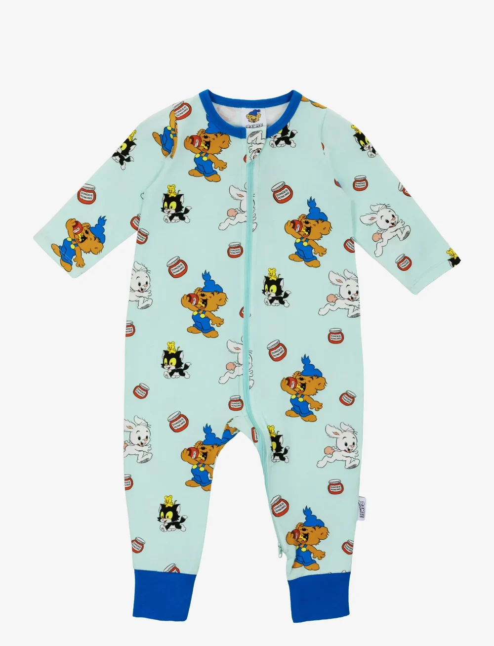 Bamse - DUNDERHONUNG PYJAMAS - sleeping overalls - light green - 0