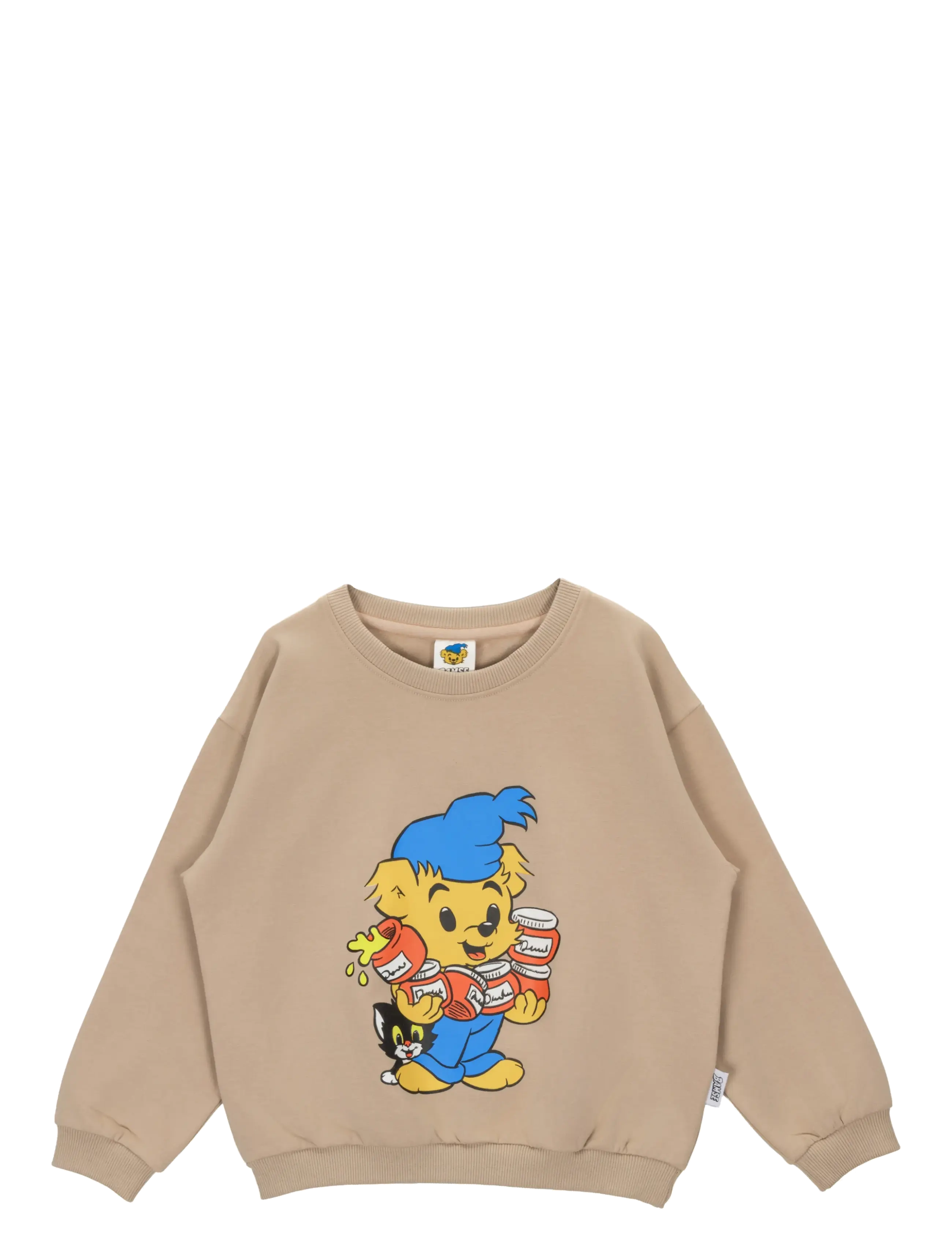 Bamse JANSON COLLEGETRÖJA - Børn 2-8 år - BEIGE / beige